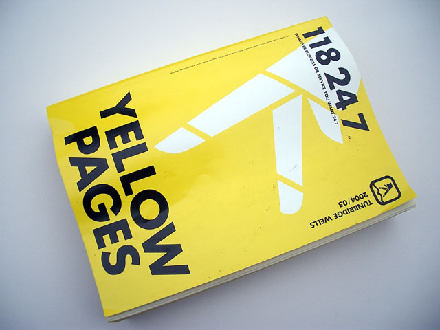 yellow pages