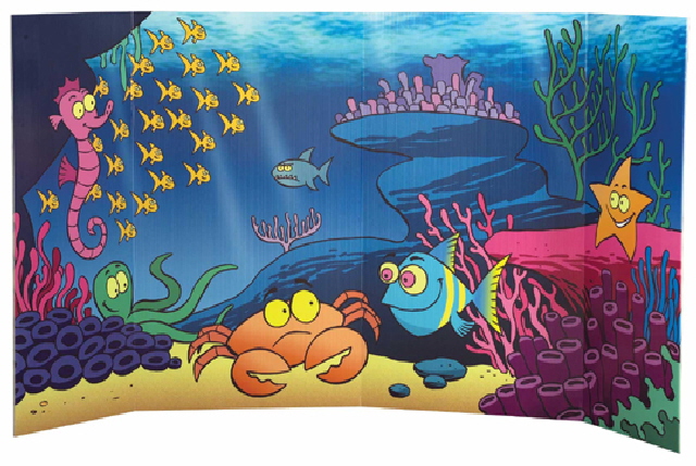 Let's Pretend - Under The Sea - Active Role Play  Scenic Background